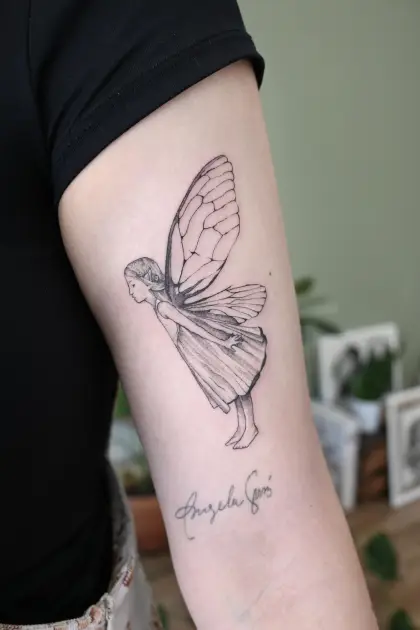 fairy tattoo by Fairies & Goblins — tattoo artist in Chiado, Lisbon