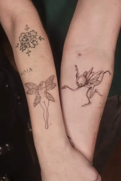delicate tattoo by Fairies & Goblins — tattoo artist in Chiado, Lisbon