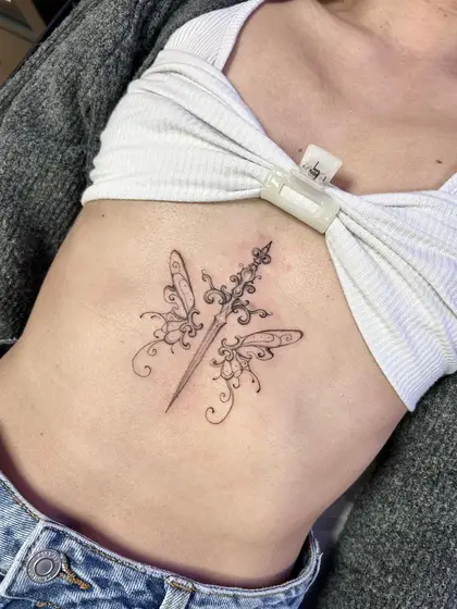nature-inspired tattoo by Fairies & Goblins — tattoo artist in Chiado, Lisbon